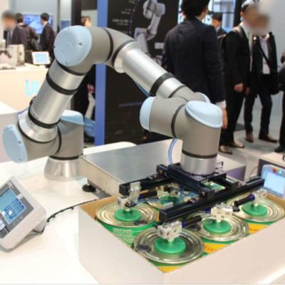 İşbirlikçi Robot UR Robot UR3e Görsel Sıralama Cobot için 6 Eksenli Robotik Kol