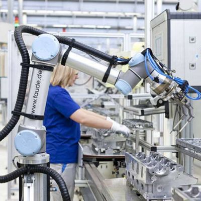 Elektronik İşbirlikçi Robot için Montaj Robotu UR16e 6 Eksenli Robotik Kol