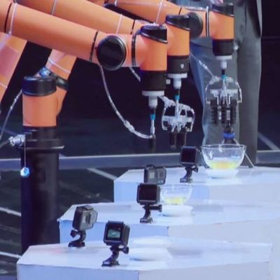 Cobot AUBO I16 İşbirlikçi Robot Olarak Yükleme Ve Boşaltma İçin 6 Eksen