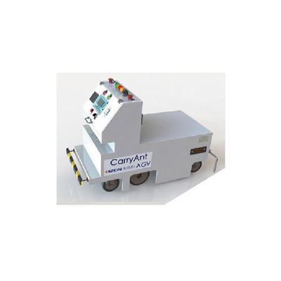 Tek Yönlü Çekişli Yüksek Yük AGV'si AGV-QYD2000, Çekiş AGV Olarak ARC Kaynak Robotu ile Kullanıldı
