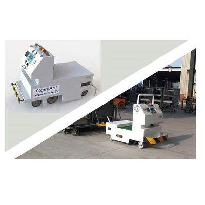 Kaynak Robotu ile Kullanılan 1300KG Yük Ağırlığı ile Tek Yönlü Çekiş AGV-QYD1300 AGV Kaskı