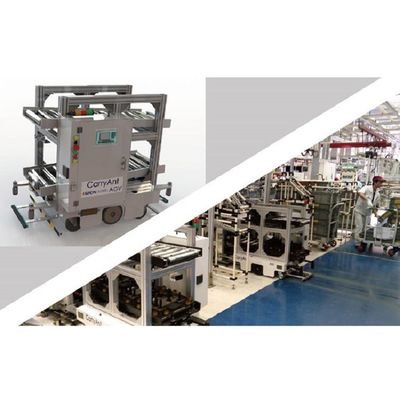 Yüksek Yük Çift Yönlü Rulo AGV-GDS500/1000/2000 Rulo Olarak Endüstriyel Robotla Çalışma AGV