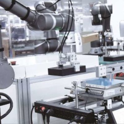 Taşıma Robotu TM5M-900 Cobot İşbirlikçi Robotik Kol 6 Eksenli Cobot Robotu