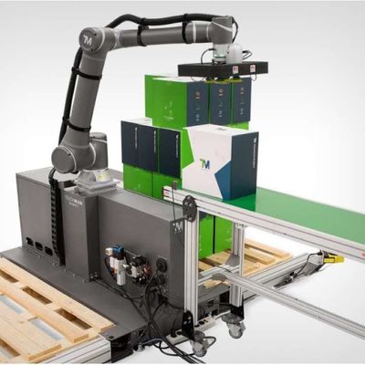 kaynak robot kolu Otomasyon OMRON TM12 6 Eksenli Robot kolu İşbirliği Robotu Olarak