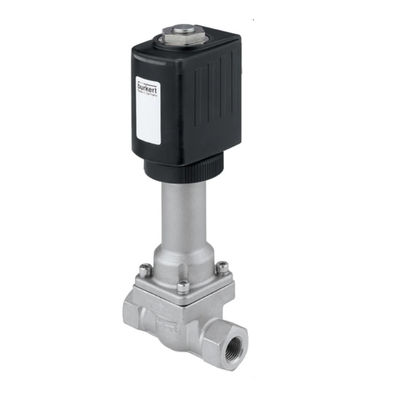 Burkert Kontrol Valfinin Doğrudan Etkisi İçin Medyadan Ayrılmış 2/2 Yollu Tip 6026 Piston Valfi