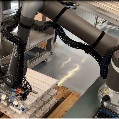 İşbirlikçi Robotik Kol OMRON TM12M Robot Kolu Cobot Robot Olarak 6 Eksenli