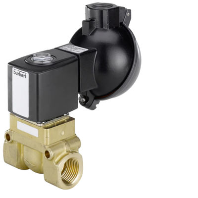 Valf Parçalarının Piston Valfi Olarak Servo Destekli 2/2 Yollu Burkert Tip 5404 Solenoid Valf