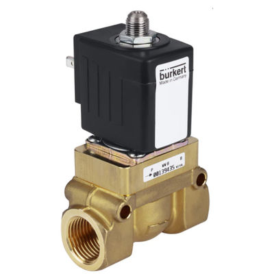 Valf Parçalarının Piston Valfi Olarak Servo Destekli 2/2 Yollu Burkert Tip 5404 Solenoid Valf