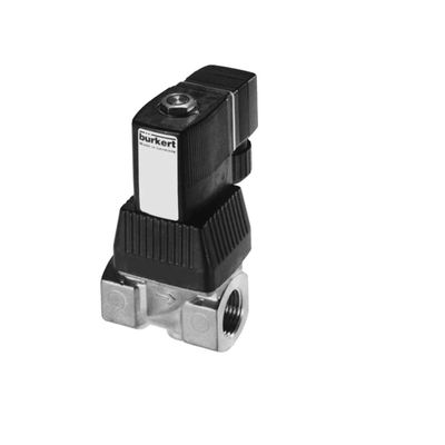 Tip 6221 Piston Valf 2/2 Yollu Servo Destekli Yüksek Darbeli ve Basınçlı Hava İçin Solenoid Valf Olarak