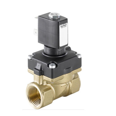 Solenoid Valf Olarak 2/2 Yollu Servo Destekli Tip 6211 Diyaframlı Valf Kompakt Valf Gövdesi