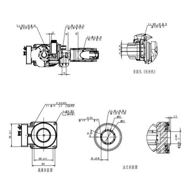 Ark Kaynak Robotu TKB1440-10kg-1455mm 6 Eksen Kaynak Makinası Olarak Kaynak İçin