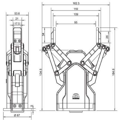 Robot Kavrayıcı AG-95, UR Robotik Kol 6 Eksenli İşbirlikçi Robot Olarak Birleşiyor