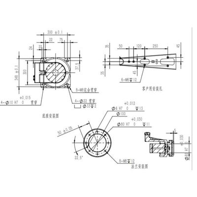 6 Eksen Robotik Kol TKB460-30kg-1840mm Endüstriyel Robotlar Olarak Hassas Tespit