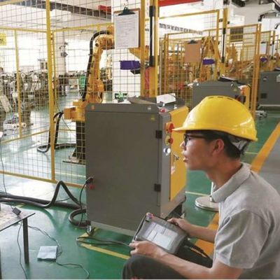 China Robot ATOM-10KG-1378mm Programlanabilir Robotik Kol 6 Eksen Paletleme Robotu