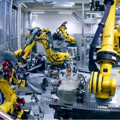 China Robot ATOM-10KG-1378mm Programlanabilir Robotik Kol 6 Eksen Paletleme Robotu