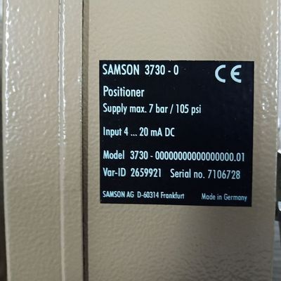 Samson Pozisyoner 3730-0 Kontrol Vanaları ve 3M Vana ile Kullanılan Vana Aksesuarları Olarak
