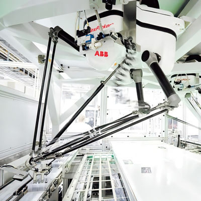 ABB Endüstriyel Akıllı Robot Kolu IRB 360 Eksenli 3/4 Kol Delta Alma ve Yerleştirme Makinası Delta Robot