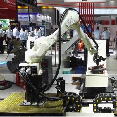 ARC Welding Robot Arm 6 Axis BA006N Cnc Arc Welding Automation için Kaynak Robotu