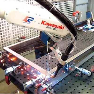 Otomatik Kaynak Robotu RA010N 6 Eksenli Ark Kaynak Makinaları ile Kaynak Robotu Olarak