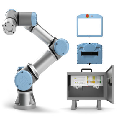 Endüstriyel Robot UR5e Evrensel 6 Eksenli Robot Kol Cobot, Tutucu Parlatma Makinesi ile