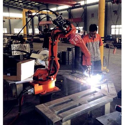 Kaynak Robotik Kol 6 Eksen Çin QJRH4-1A Robot Kaynak Meşalesi Kaynak Robotu