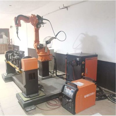 Kaynak Robotik Kol 6 Eksen Çin QJRH4-1A Robot Kaynak Meşalesi Kaynak Robotu