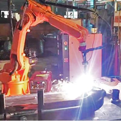 Kaynak Robotik Kol 6 Eksen QJR6-3 Mig Kaynakçıları ile Çin Robotu Kaynak Robotu
