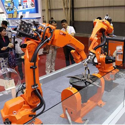 Kaynak Robotu Çin QJR6-2000H Robotik Kaynak Kollu 6 Eksenli Mig Kaynak Otomasyon için