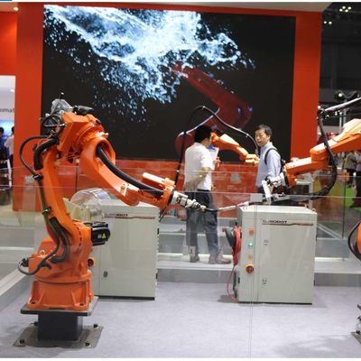 Kaynak Robotu Çin QJR6-2000H Robotik Kaynak Kollu 6 Eksenli Mig Kaynak Otomasyon için