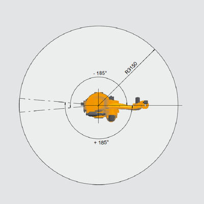 Kuka KR 470 PA Robot Paletleme Robot Kolu 6 Eksen Yüklü 470kg Paletleme Robot Kolu