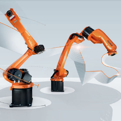 Kuka Paletleme Robotu Kr 10 R1420 10kg Anma Yükü 6 Eksen Kol Robotu Paletler İçin Endüstriyel Robotik Kol