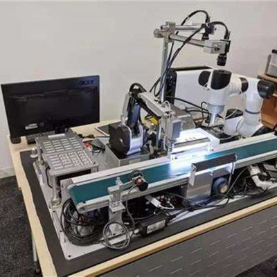 İşbirliği Robotik Kol 6 Eksenli CR3 Çin Robotu CNGBS Robotu Yakalayıcı ile Cobot Taşımacılığı