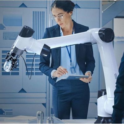 Robotik Kol 6 Eksenli CR5 Cobot Robot 5kg Kullanılabilir Yükleme ve Cobot olarak otomatik boşaltma için