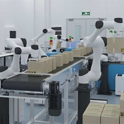 İşbirlikçi Robot Çin CR10 CNC Kollu 6 Eksenli Robot Yükü Cobot Olarak 10kg