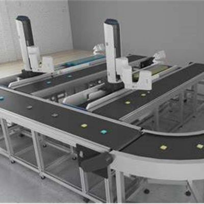 Scara Robot Çin M1 İşbirliği Robotu, Cobot Olarak Görsel Sortlama Otomasyonunu Yapmak İçin Yakalayıcıyla