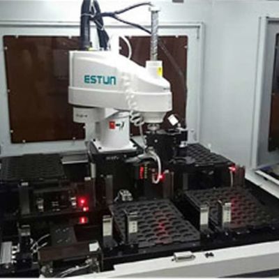 Montaj Endüstriyel Robotlar için 4 Eksen Robotik Kol ER3-400-SR Scara Robot