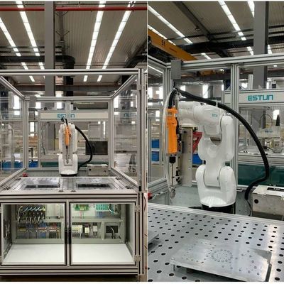 Küçük Evrensel Robotik Kol 6 Eksenli Çin ER6-730-MI CNGBS Giysi Paketiyle İşletim Robotu