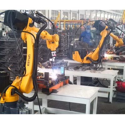 Kaynak Robotu 6 Eksen ER6-1600 Mig Kaynak Robotu Olarak Kaynak Yapan Robot Kol