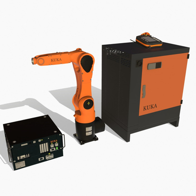 Endüstriyel Kaynak Robotu KR6 R900 Diğer Kaynak Ekipmanları ile Robot Kolu 6 Eksen 3 Kg Kaynak Makinesinin Yükü