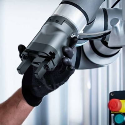 Cobot Olarak Kooperatif Paralel Elektrikli Tutucu PGC-140 ile İşbirliğine Dayalı Robot