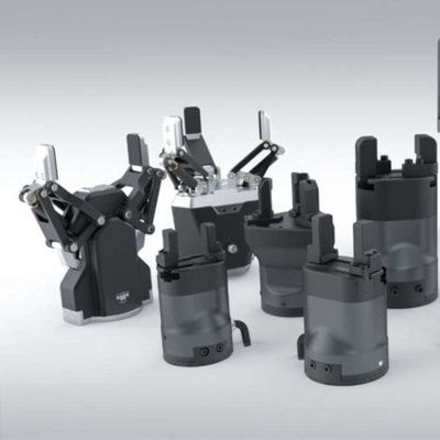 Üç Parmaklı Servo Elektrik Yakalayıcı CGC-80 CNGBS 6 Eksenli Robot Koluyla Otomatik Cobot İşlemleri İçin