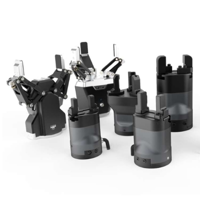 Üç Parmaklı Servo Elektrik Yakalayıcı CGC-80 CNGBS 6 Eksenli Robot Koluyla Otomatik Cobot İşlemleri İçin