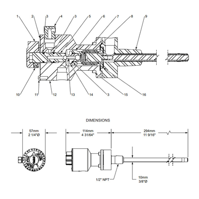 Kimray Model Ht-12 Tc-700 Tsdh-700 Sıcaklık Kontrol Cihazları