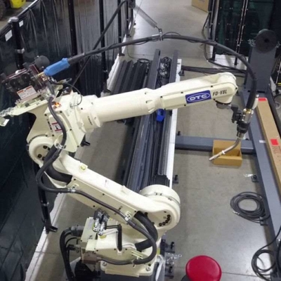 Diğer ark kaynakçıları gibi kaynak istasyonu otomasyonu için robot kolu ile DM500 Ağırlığı 51kg