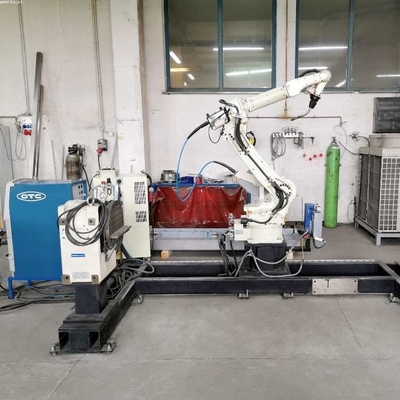 Diğer ark kaynakçıları gibi kaynak istasyonu otomasyonu için robot kolu ile DM500 Ağırlığı 51kg