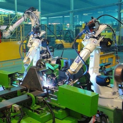 Diğer ark kaynakçıları gibi kaynak istasyonu otomasyonu için robot kolu ile DM500 Ağırlığı 51kg