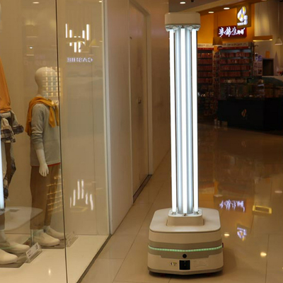 Geek+ AGV Robot Uv Light Akıllı UV Dezenfeksiyon Robotu Halk Sağlığı Koruyucusu