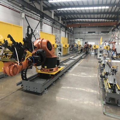 ABB KUKA FANUC Yaskawa KAWASAKI NACHI Robot Kolu için 5000kg Yük Robotu Ray
