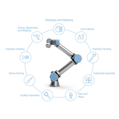 RG6 Tutucu Cognex Görsel Sistemli Ur3 Cobot Endüstriyel Robotik Kol