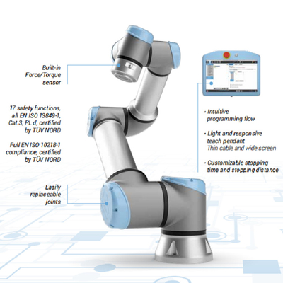 RG6 Tutucu Cognex Görsel Sistemli Ur3 Cobot Endüstriyel Robotik Kol